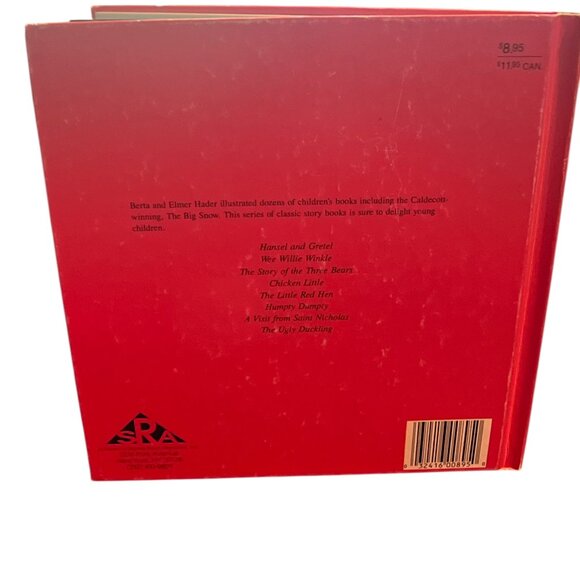 BOOK VINTAGE A Visit From Saint Nicholas Illustrated by Berta & Elmer Hader '92 - Picture 3 of 6